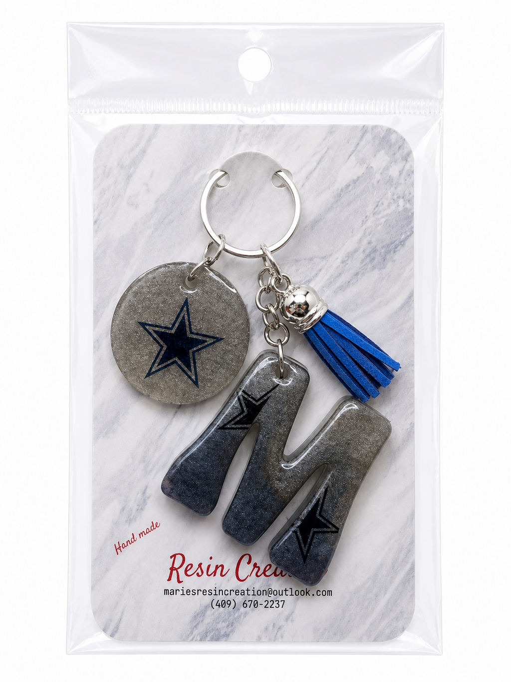 Cowboy Bag Charm/Keychain