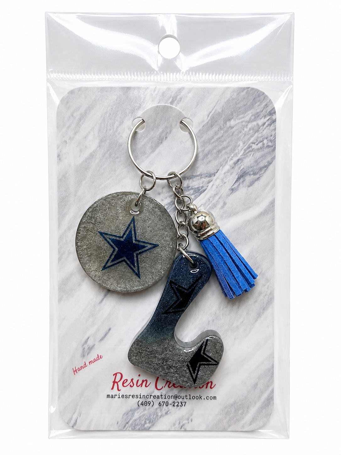 Cowboy Bag Charm/Keychain