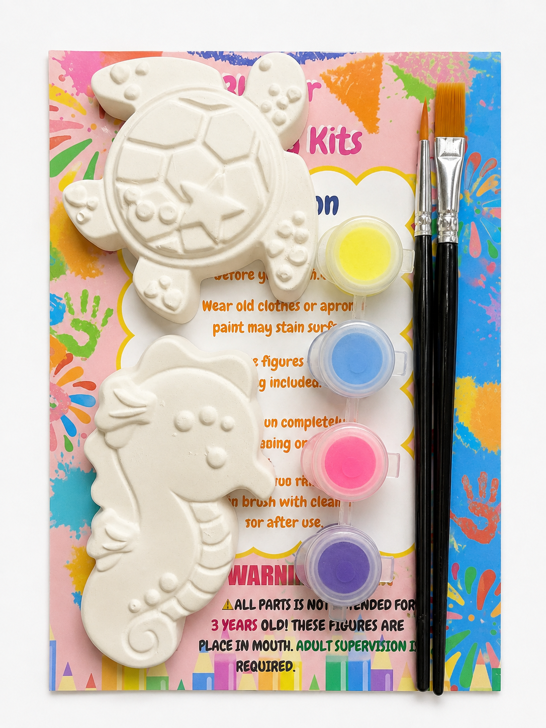 Sea Creatures Painting Kit