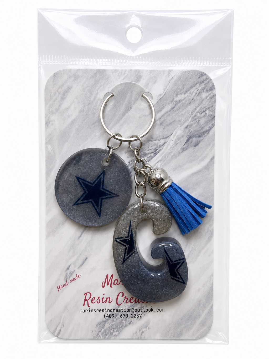 Cowboy Bag Charm/Keychain