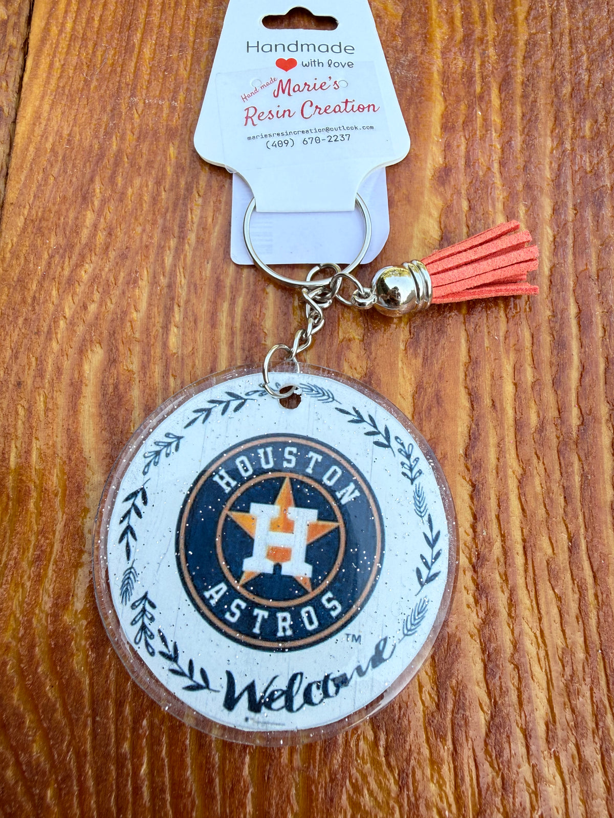 Astros Bag Charm / Keychain