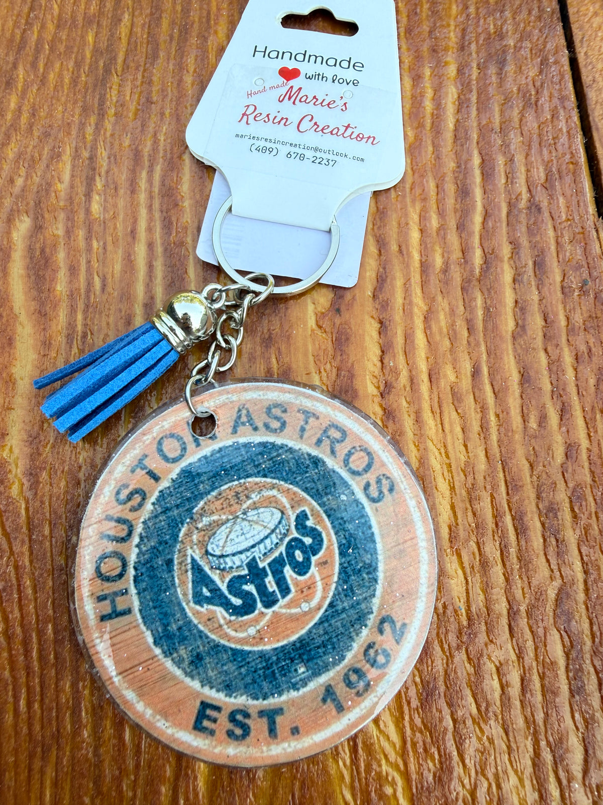 Astros Bag Charm / Keychain