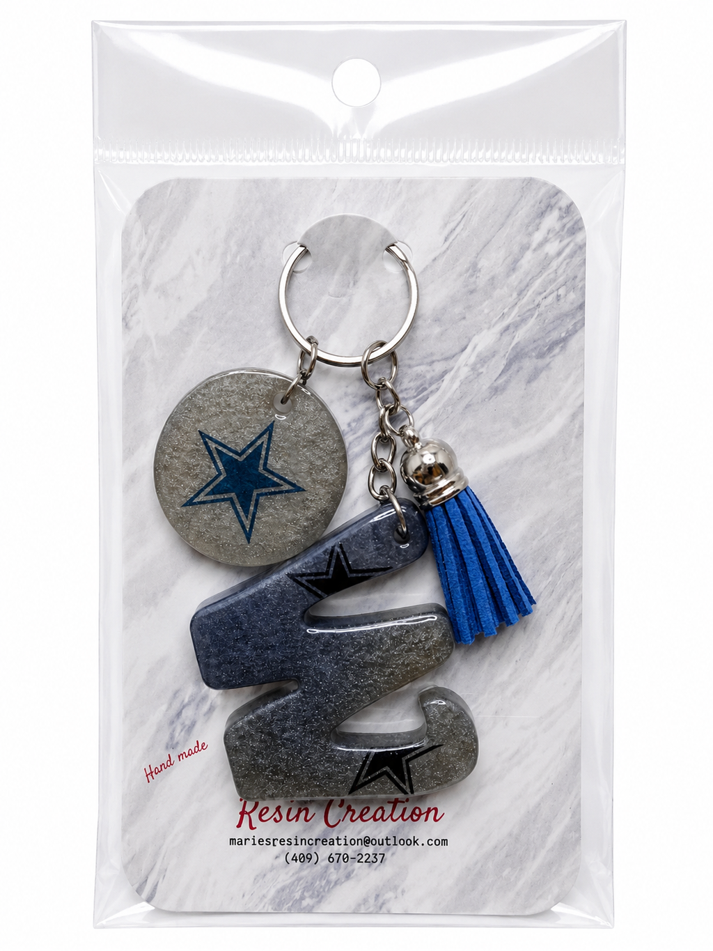 Cowboy Bag Charm/Keychain