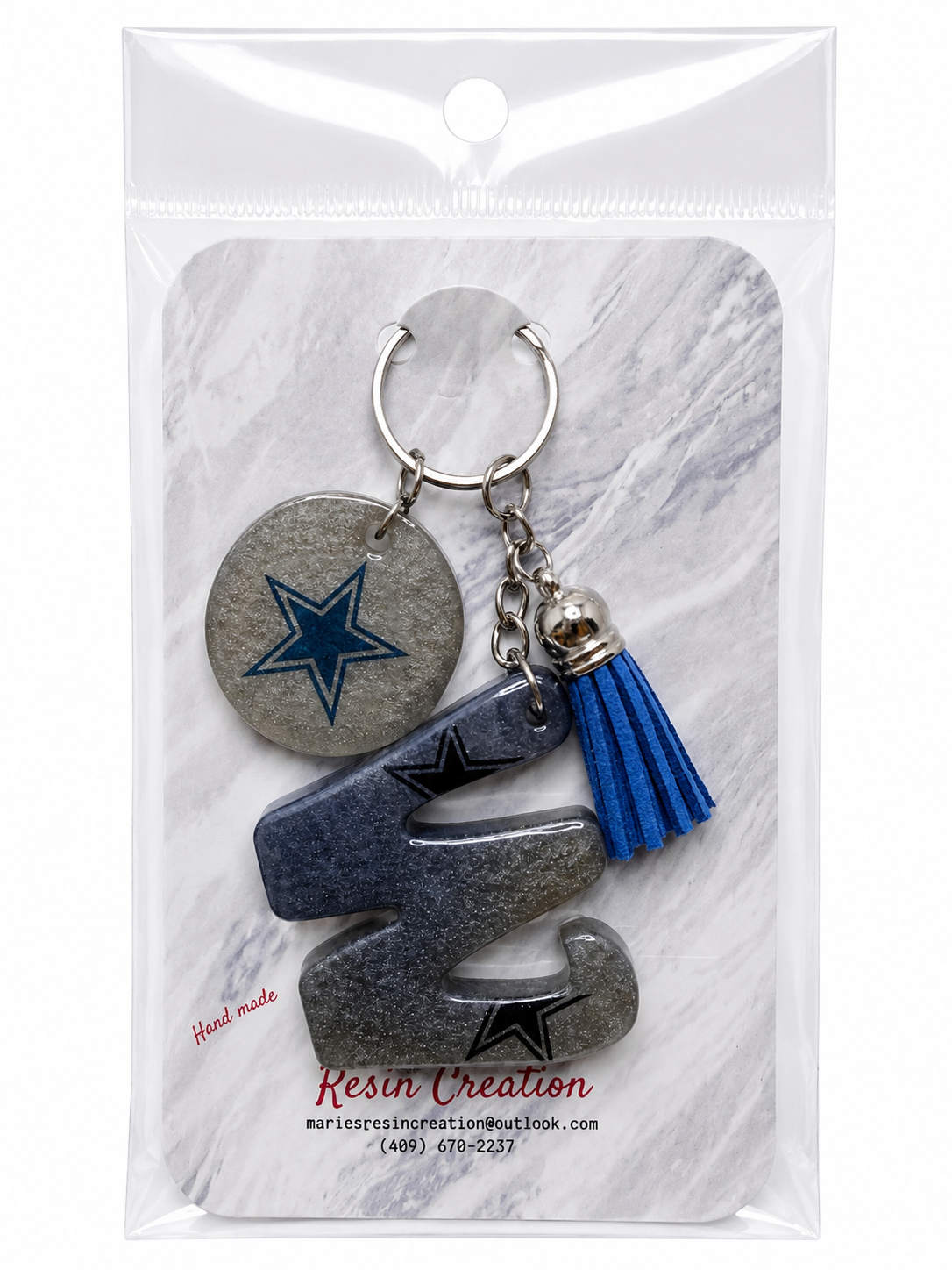 Cowboy Bag Charm/Keychain