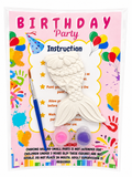 Birthday Party Painting Kit For Girls.