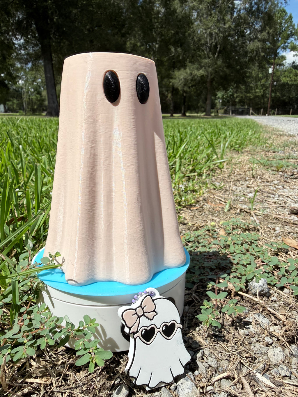 Ghost Koozie for 12oz drink