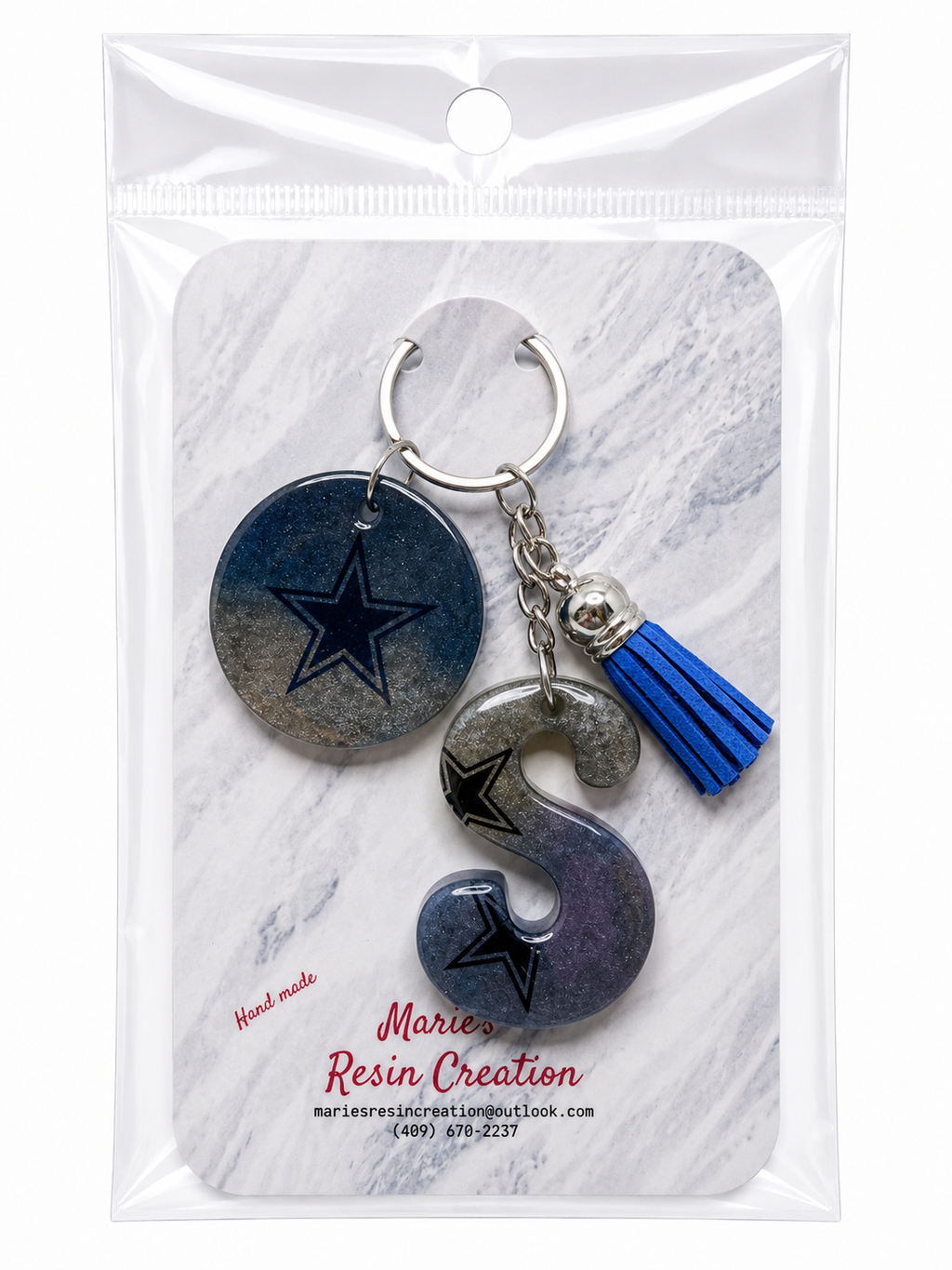 Cowboy Bag Charm/Keychain