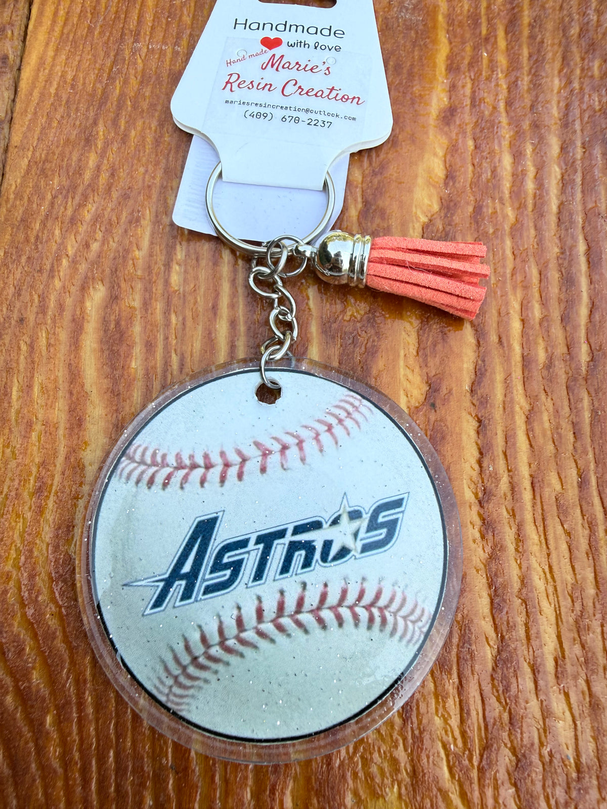 Astros Bag Charm / Keychain