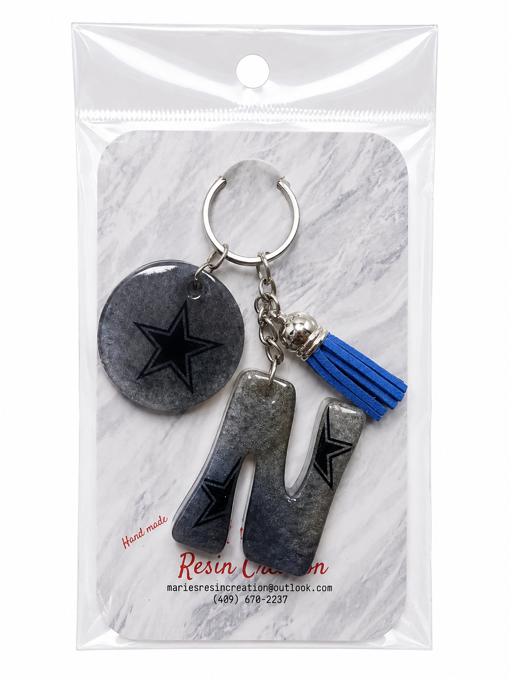 Cowboy Bag Charm/Keychain