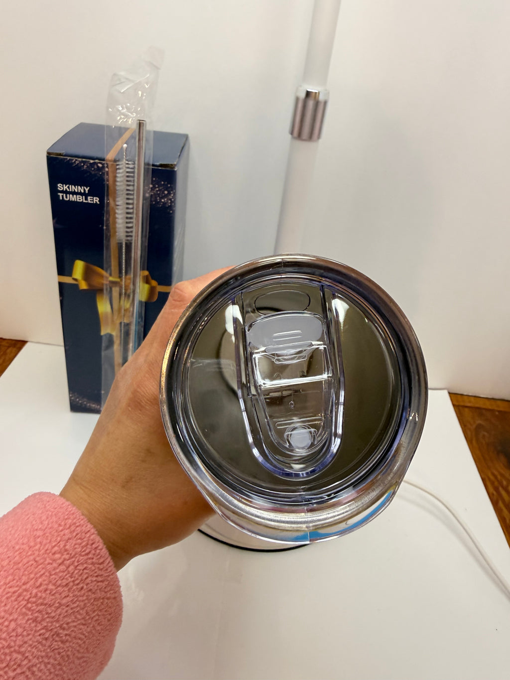 20oz Skinny Straight Tumbler Coca Cola Theme