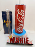 20oz Skinny Straight Tumbler Coca Cola Theme