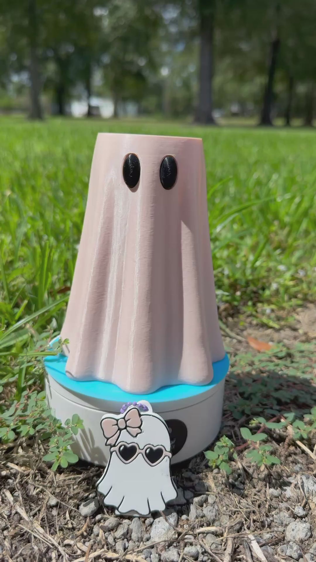 Ghost Koozie for 12oz drink